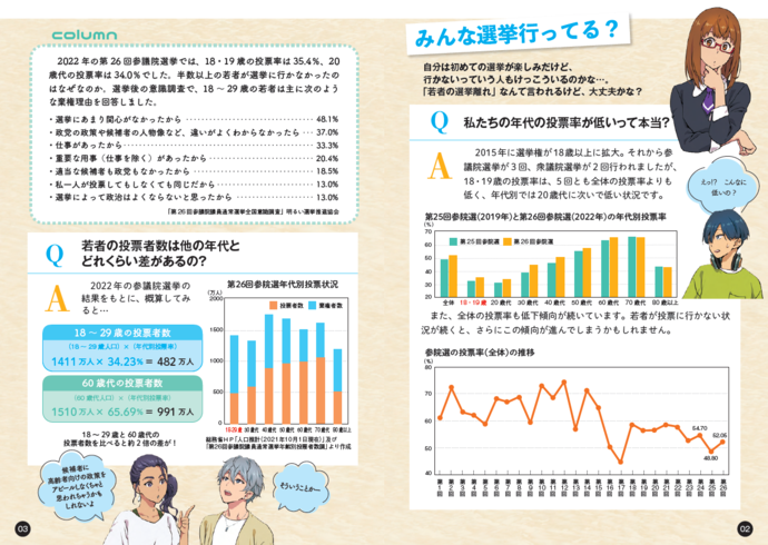 選挙　寄付禁止に関するチラシ裏面