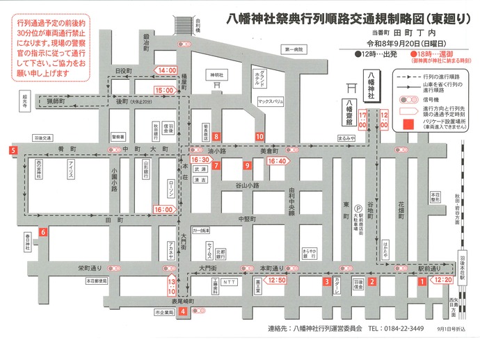 交通規制図