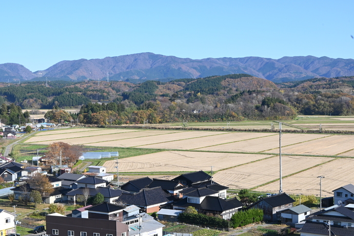 由利本荘市農地風景