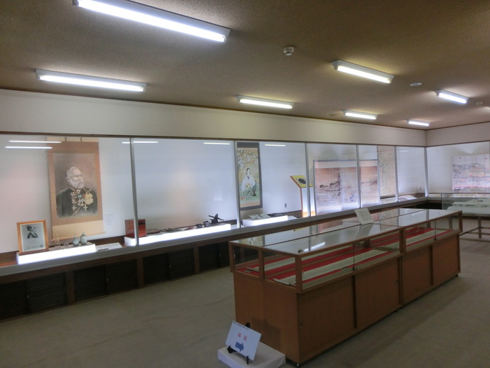 写真：岩城歴史民俗資料館常設展