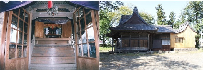 写真：宮内八幡神社本殿