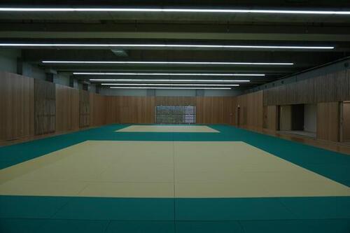 写真:柔道場