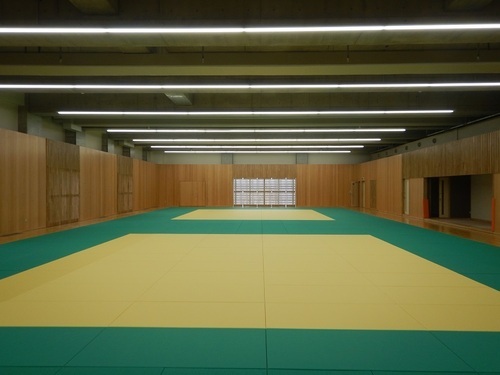 写真:柔道場