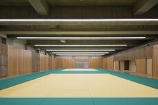 写真:柔道場