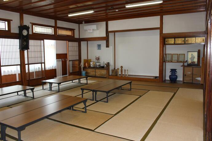 写真：鳥海山木のおもちゃ美術館館内（礼法室）