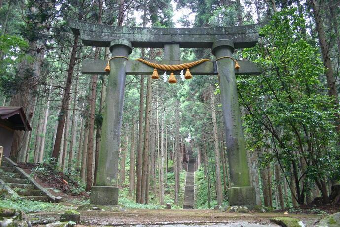 写真：森子大物忌神社