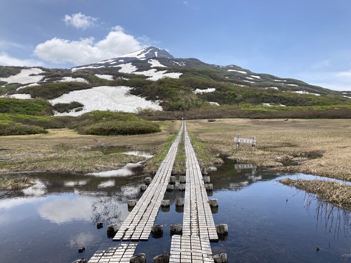 写真：鳥海山登山道矢島口