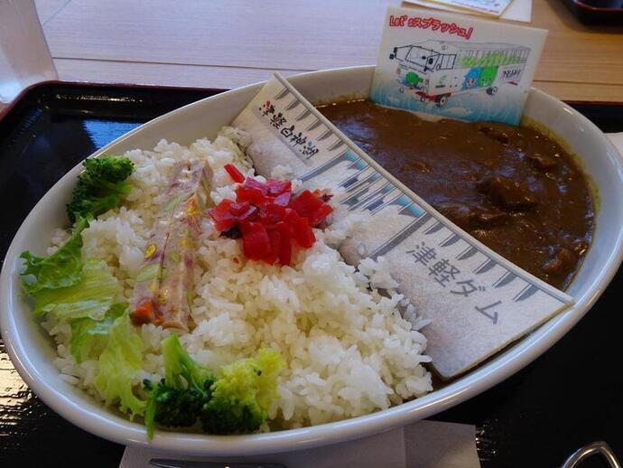 写真:津軽ダムカレー