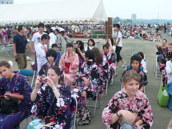 写真：本荘花火大会