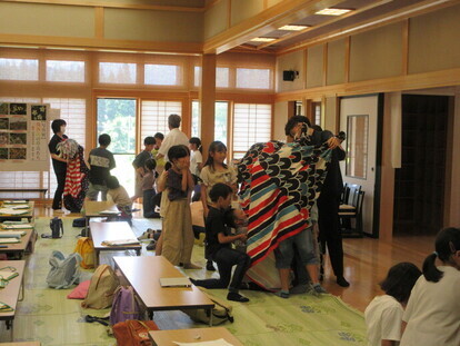 まいーれ獅子舞見学