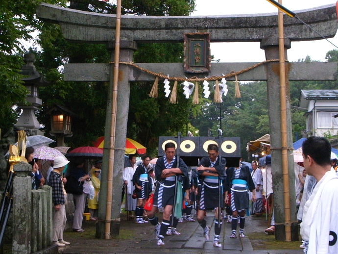 本荘八幡神社祭典大名行列