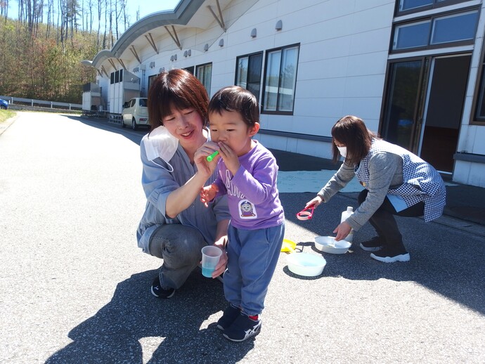 参加した子どもの様子