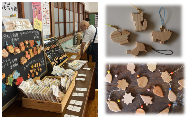 画像：鳥海山 木のおもちゃ館出店ブース