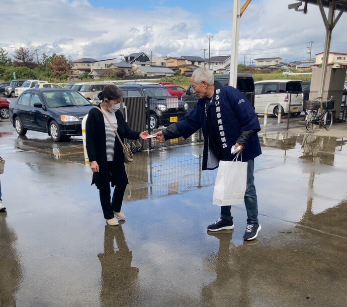 イオンでの啓発活動の写真2