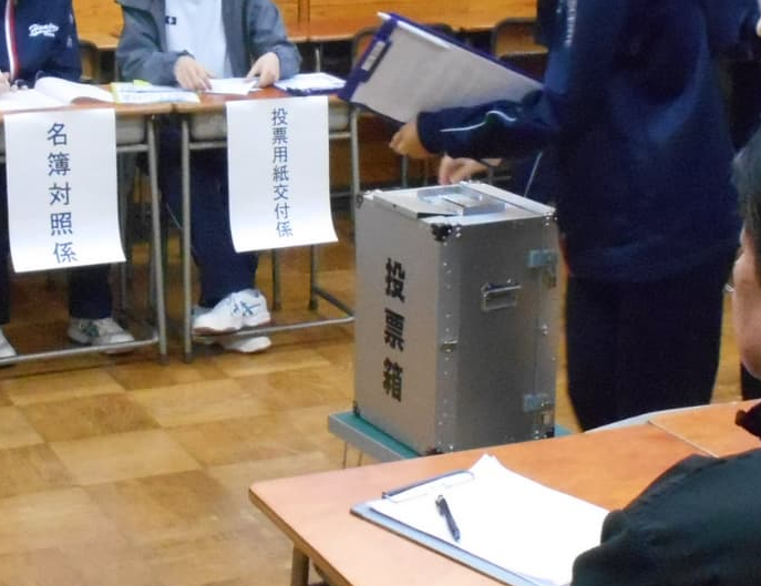 本荘高校定時制課程での出前講座の写真2