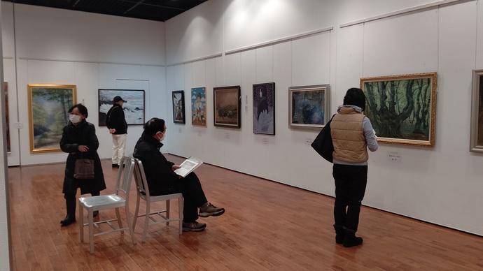美術展会場の写真1