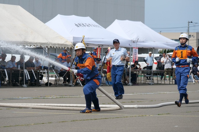 東由利分団操法