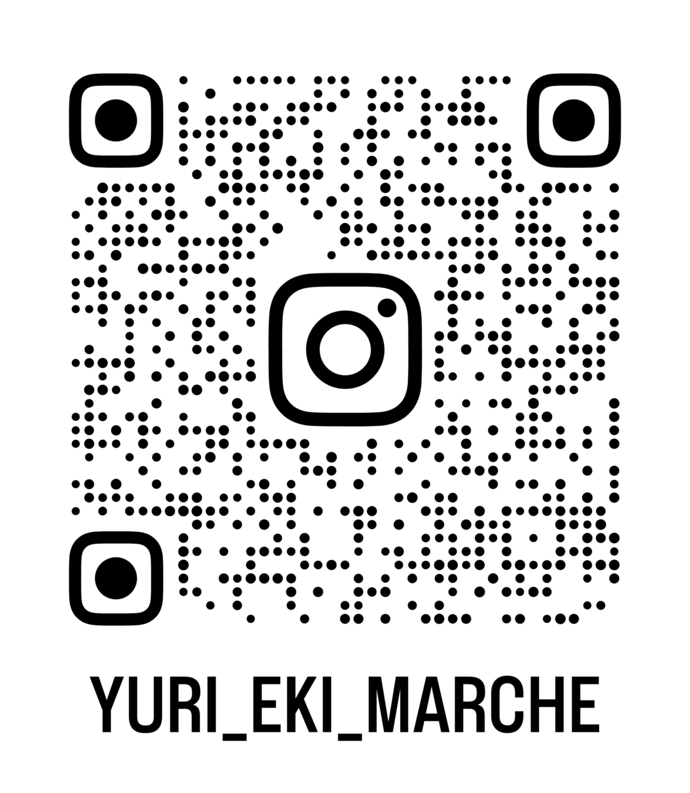 ゆりてつ駅deマルシェInstagramQRコード