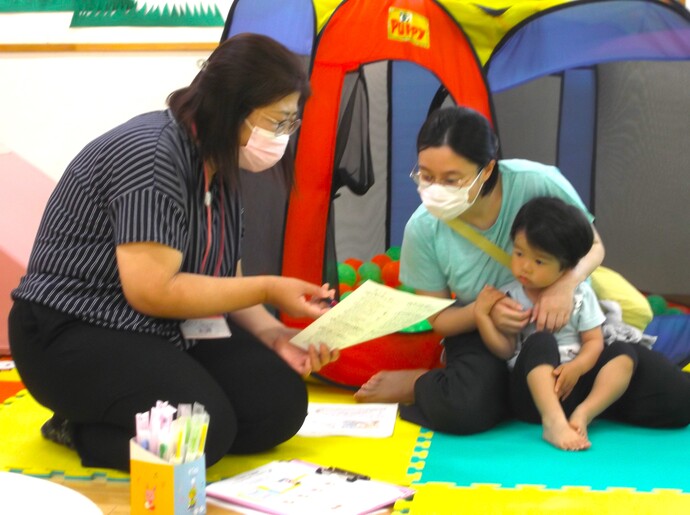 参加したお子さんの様子