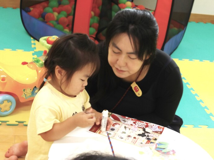 参加したお子さんの様子