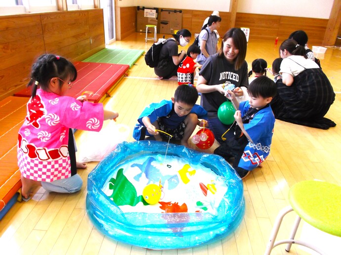 参加したお子さんの様子