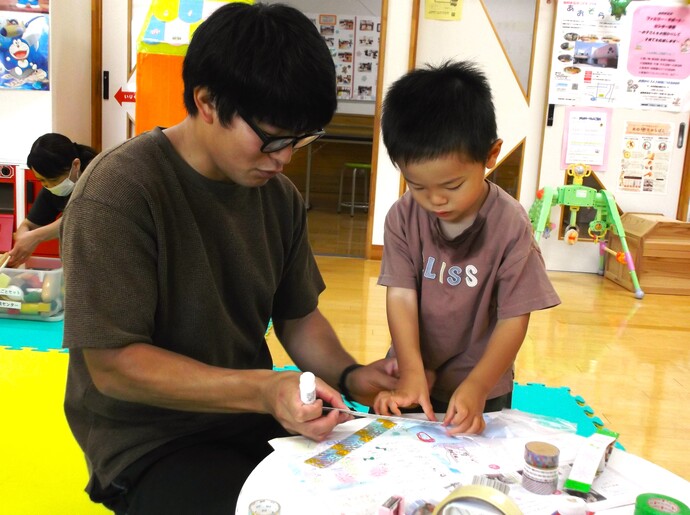 参加したお子さんの様子