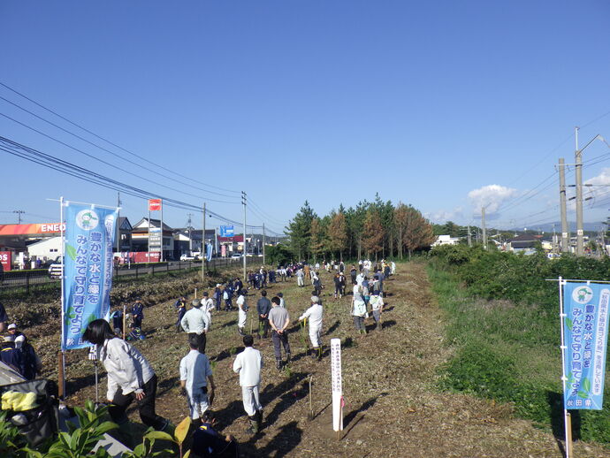 令和7年度植樹祭のようす