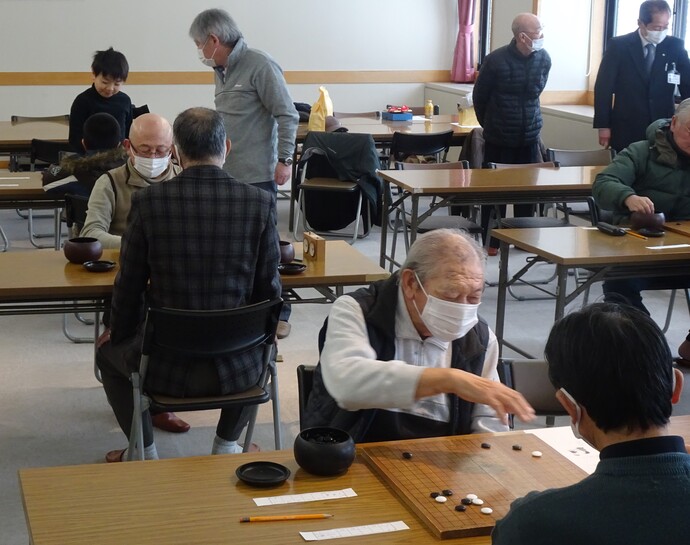 写真:本荘囲碁大会