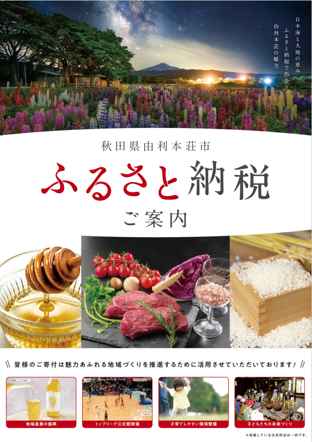 ふるさと納税に関するチラシ