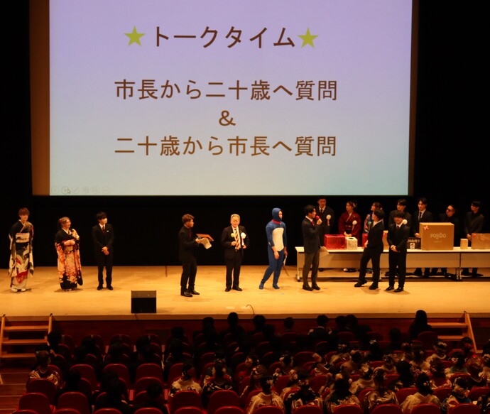 企画ステージ上の様子