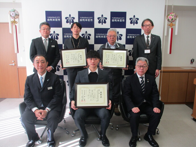 セーフティドライブ選手権表彰式出席者一同