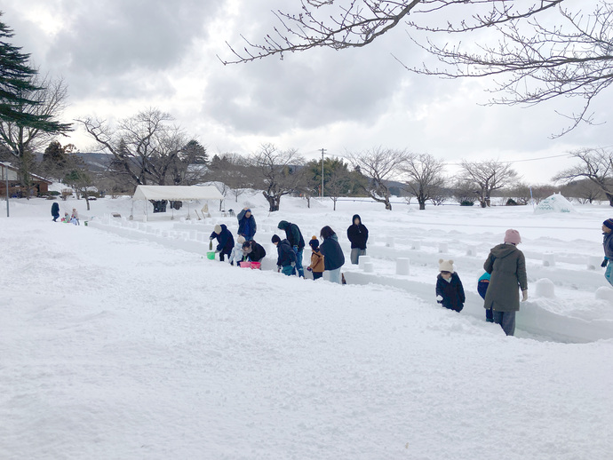 R8冬まつりの様子