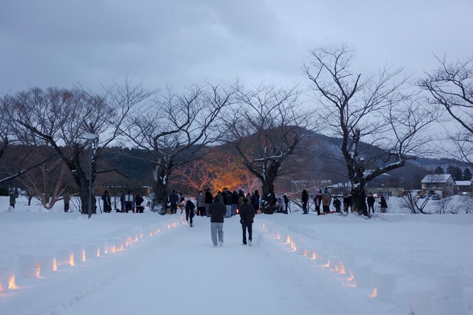 R8冬まつりの様子