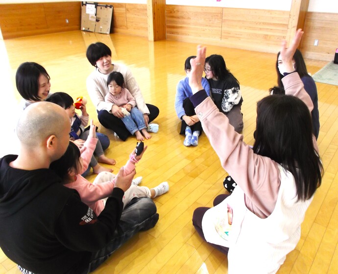 参加したお子さんの様子