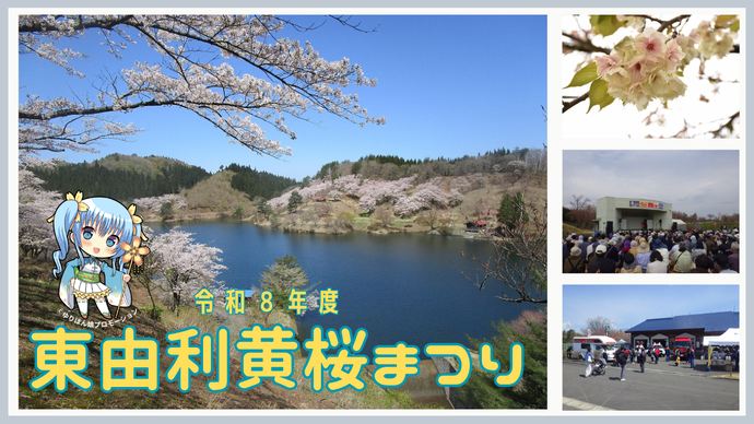 ダムと桜