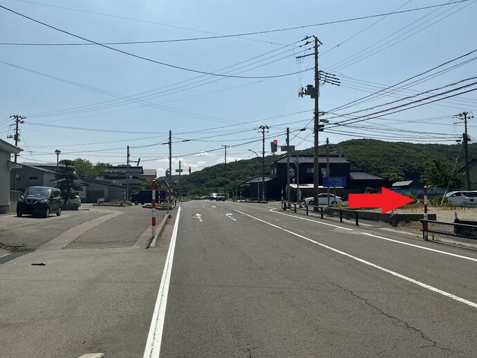 内道川馬道交差点1