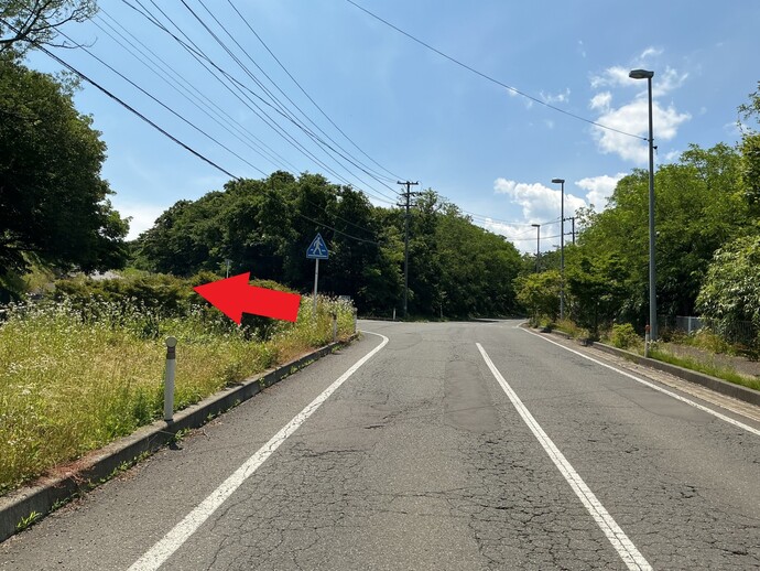 丁字路　写真