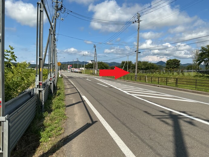 丁字路　写真