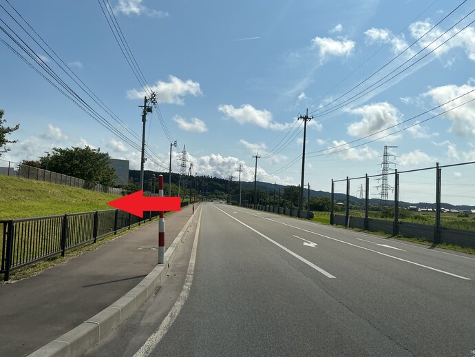 丁字路写真