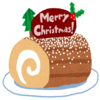 クリスマスケーキのイラスト