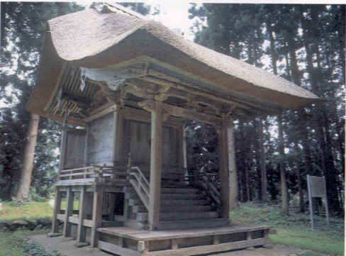 写真：八幡神社本殿