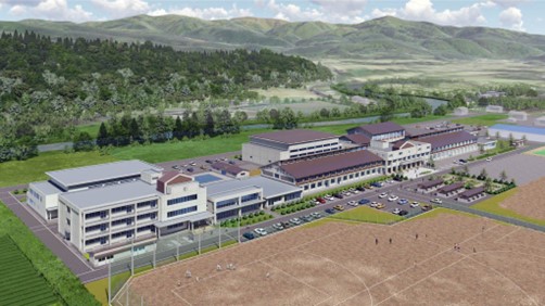 新校舎の風景